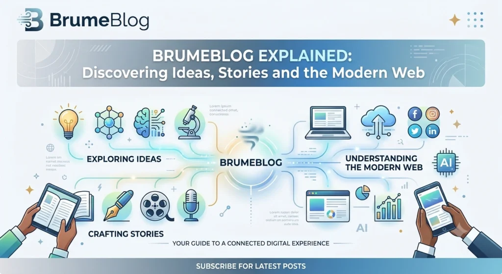 BrumeBlog Explained Discovering Ideas, Stories and the Modern Web