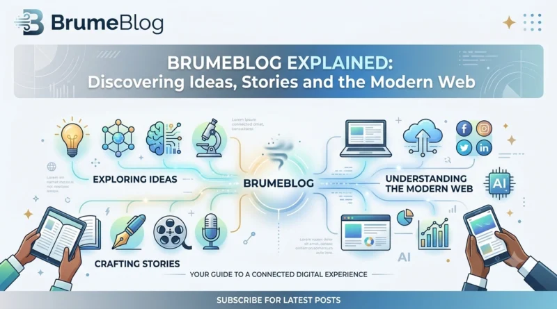 BrumeBlog Explained Discovering Ideas, Stories and the Modern Web