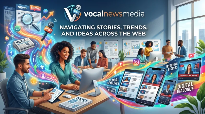 VocalNewsMedia Navigating Stories, Trends, and Ideas Across the Web