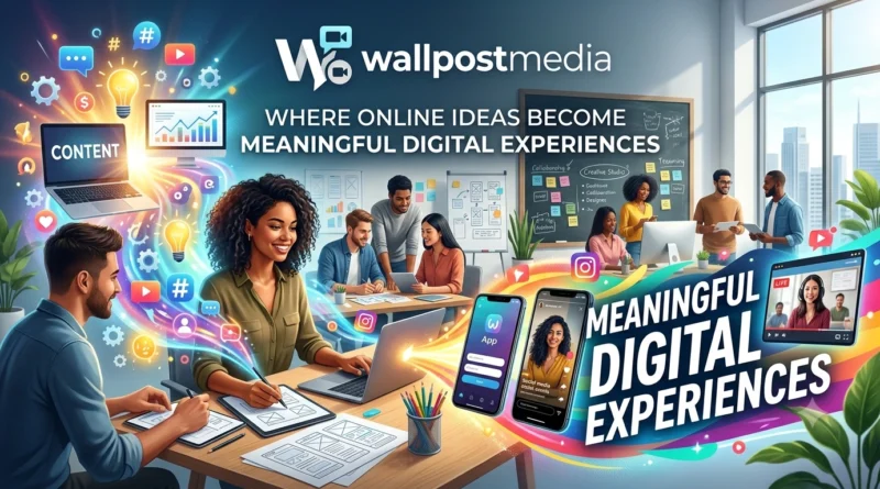 Wallpostmedia Where Online Ideas Become Meaningful Digital Experiences