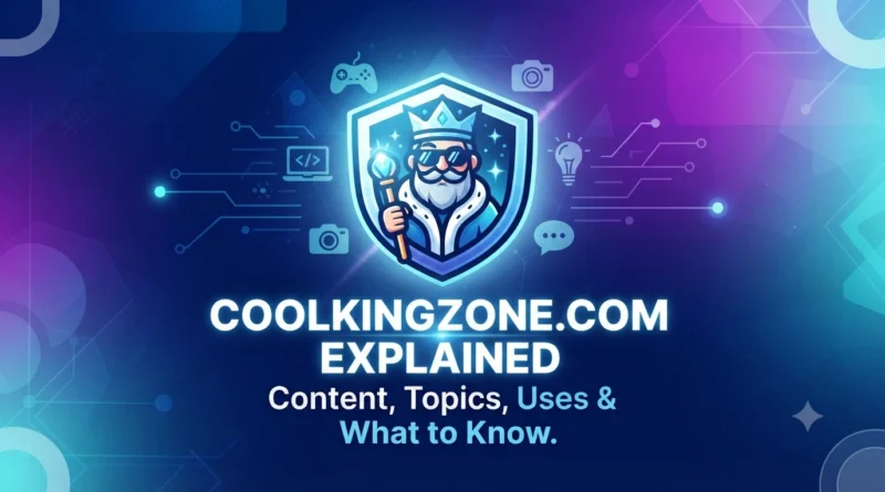 CoolKingZone.com Explained Content, Topics, Uses & What to Know.