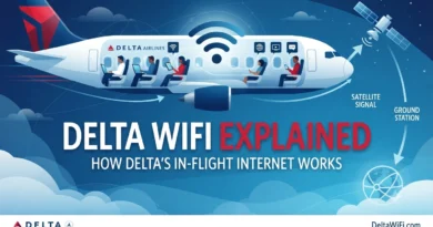 DeltaWiFi Explained How Delta’s In-Flight Internet Works.