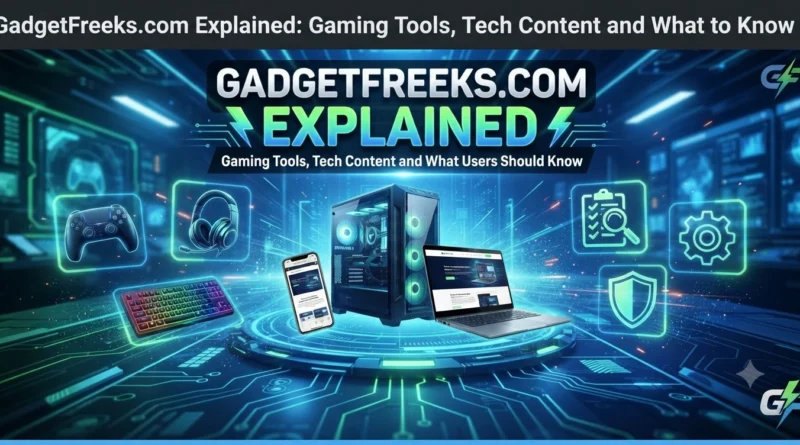 GadgetFreeks.com Explained Gaming Tools, Tech Content and What to Know.