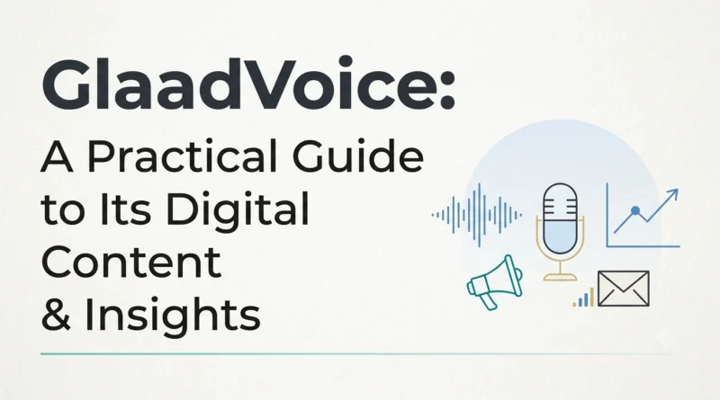 GlaadVoice A Practical Guide to Its Digital Content & Insights