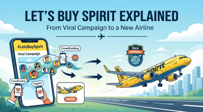 Let’s Buy Spirit Explained From Viral Campaign to a New Airline.