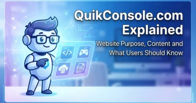QuikConsole.com Explained Website Purpose, Content and What to Know.