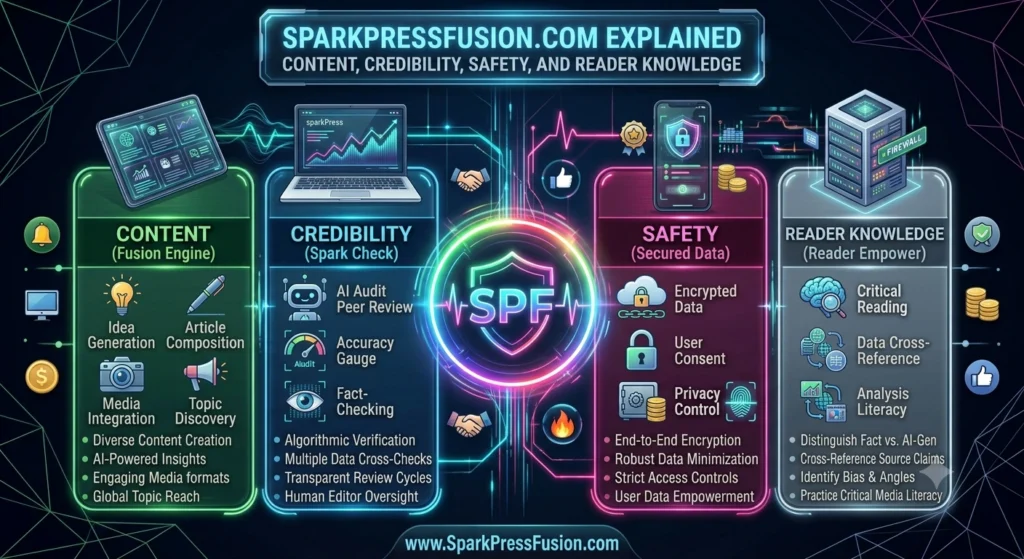 SparkPressFusion.com Explained Content, Credibility, Safety and What Readers Should Know.