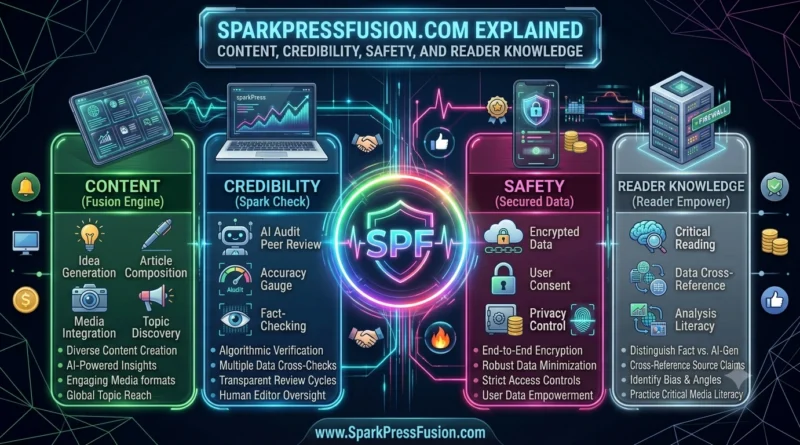 SparkPressFusion.com Explained Content, Credibility, Safety and What Readers Should Know.