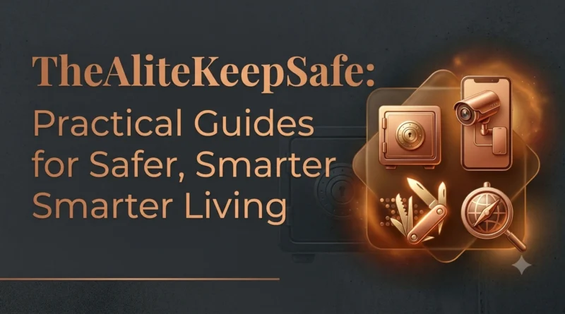 TheAliteKeepSafe Practical Guides for Safer, Smarter Living